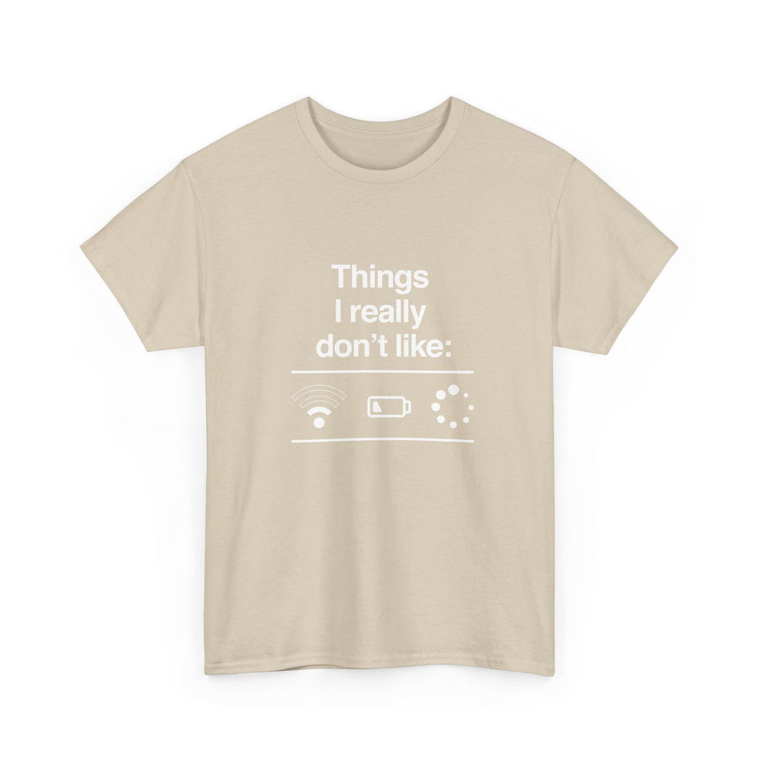 Funny Geek T-Shirt, Nerd Shirt, Tech Humor Tee, WiFi Battery Loading Joke Top, Geek Gift Present, Internet Meme Shirt, Sarcastic Humor Tee