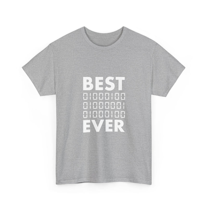 Geek T-Shirt Best Ever Binary Code Shirt, Nerd Shirt, Coding Gift, Programmer Tee, Tech Humor Apparel, Computer Science Top, Fun Geek Wear