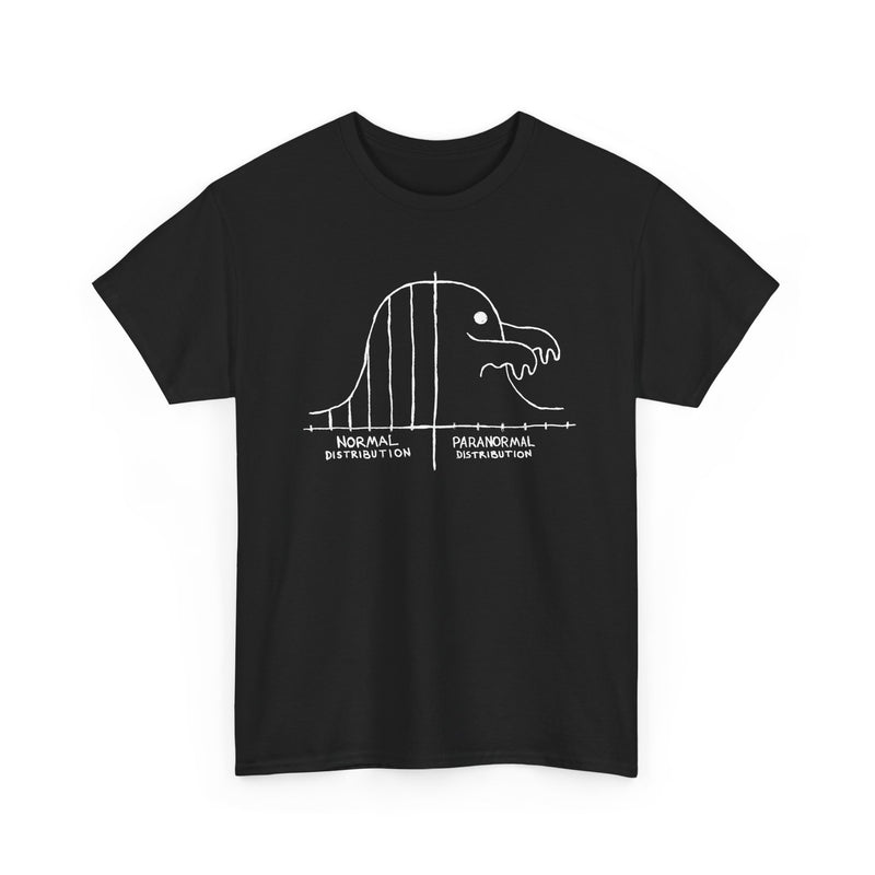 Math Statistics Paranormal Distribution Ghost - Regular Unisex Crewneck T-Shirt