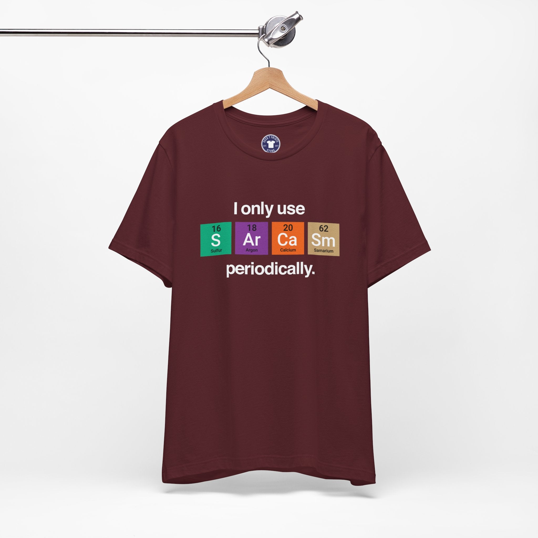 I Only Use Sarcasm Periodically - Premium Unisex Crewneck T-Shirt