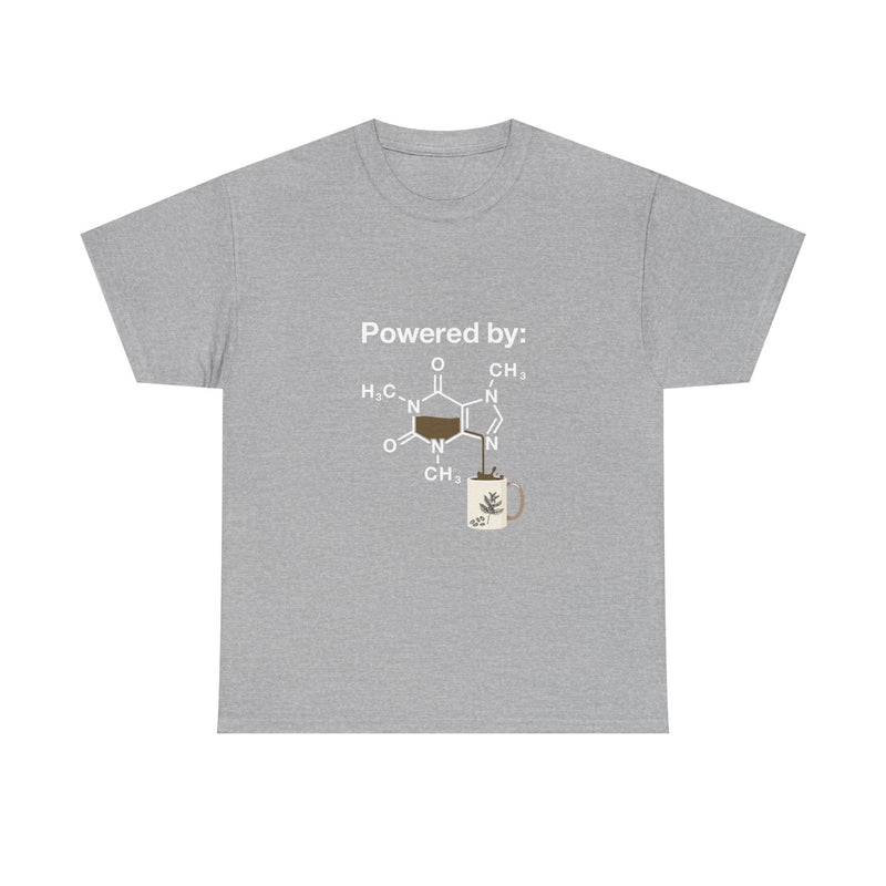 Caffeine Molecule T-Shirt, Coffee Science Tee, Geek T-Shirt, Nerd Shirt, Chemistry Humor Gift, Coffee Lover Present, Science Art Apparel