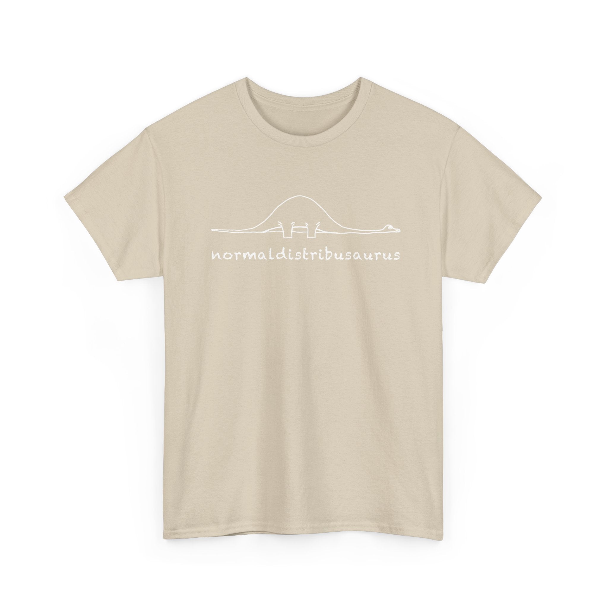 Math Statistics - Normaldistribusaurus -  Unisex Crewneck T-Shirt
