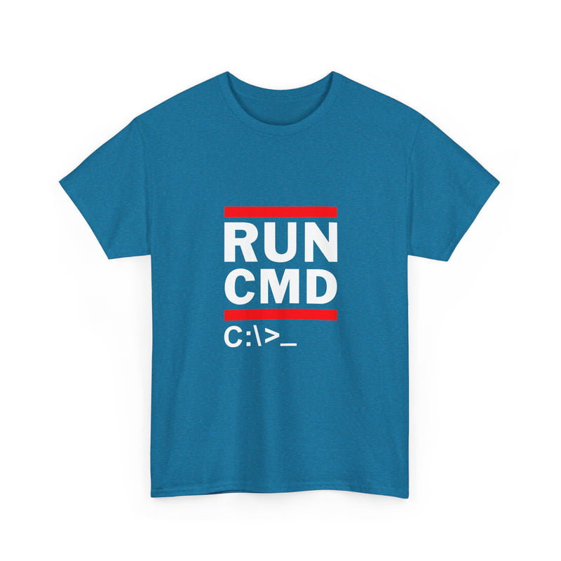 Run CMD T-Shirt, Geek T-Shirt, Nerd Shirt, Tech Humor Tee, Programmer Gift, Coding Tee, IT Humor Shirt, Funny Computer Shirt