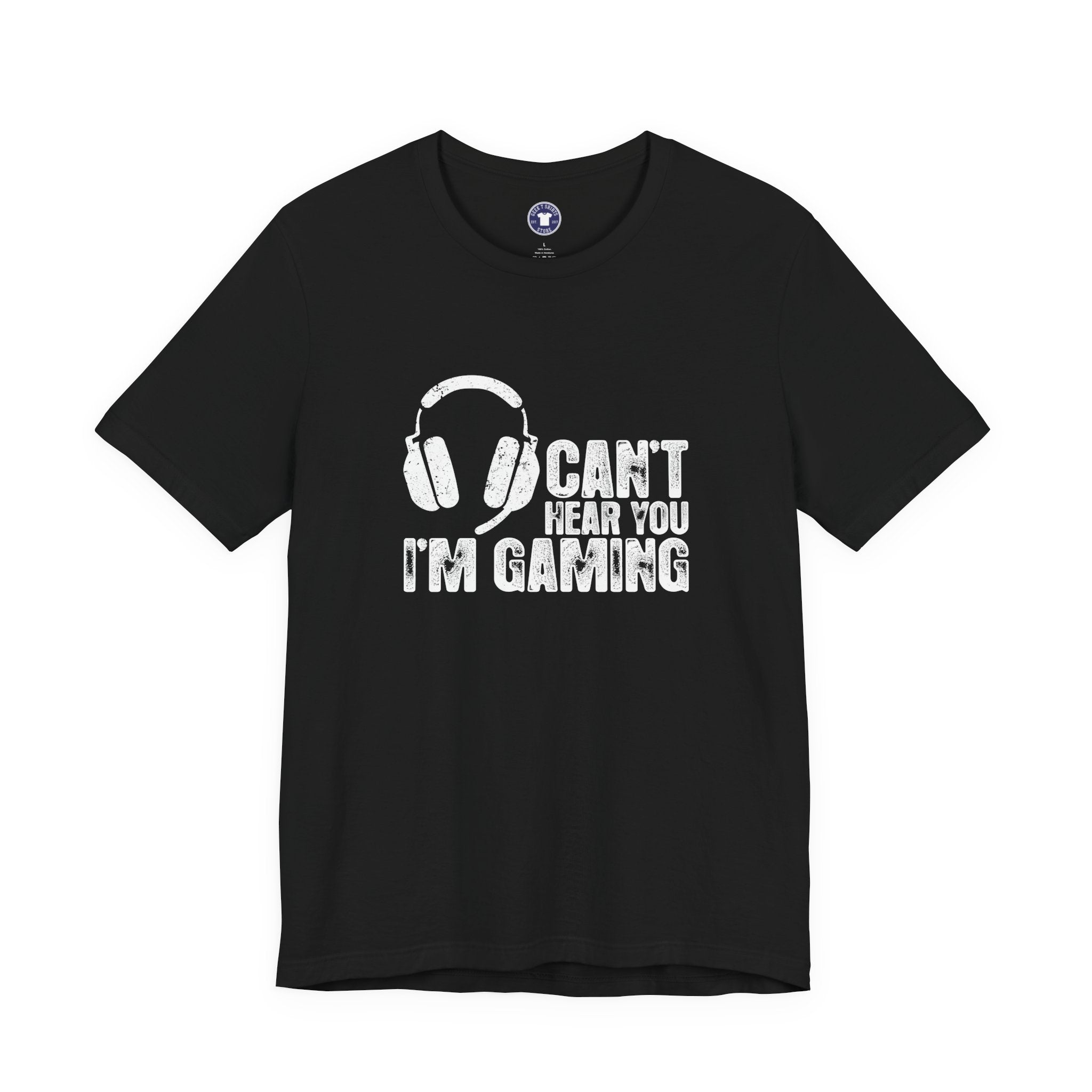 Can't Hear You I'm Gaming - Premium Unisex Crewneck T-Shirt