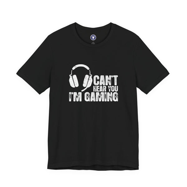 Can't Hear You I'm Gaming - Premium Unisex Crewneck T-Shirt