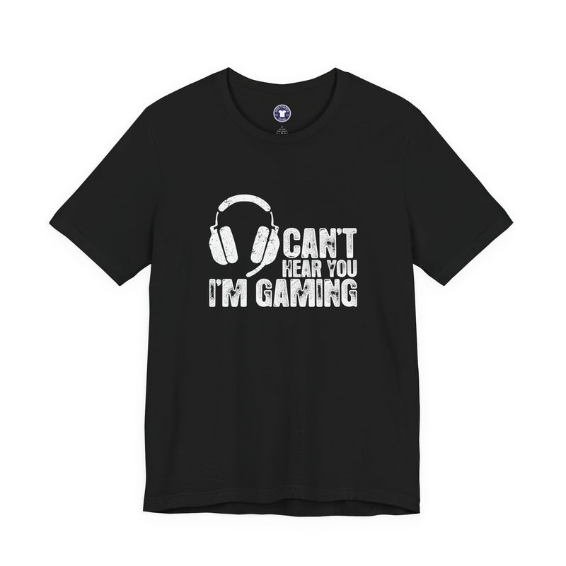 Can't Hear You I'm Gaming - Premium Unisex Crewneck T-Shirt