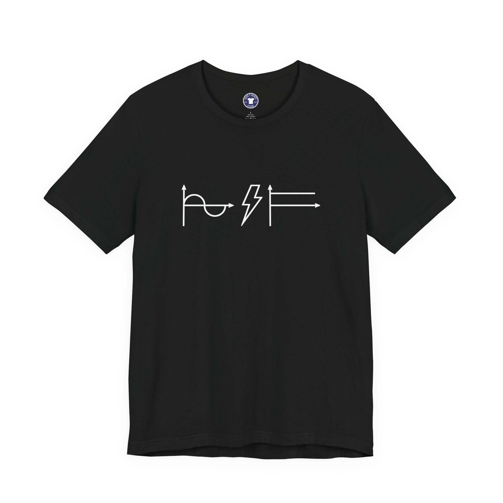 A-C D-C Electrical Engineer Joke - Premium Unisex Crewneck T-Shirt