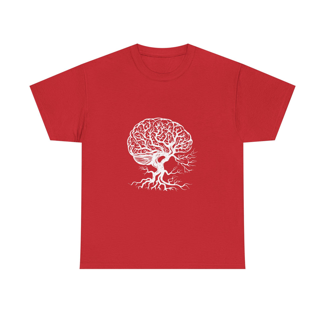 Brain Tree T-Shirt, Mind Tree Art Tee, Geek T-Shirt, Nerd Shirt, Science Nature Shirt, Intelligent Tree Design, Unique Tree Gift Tee