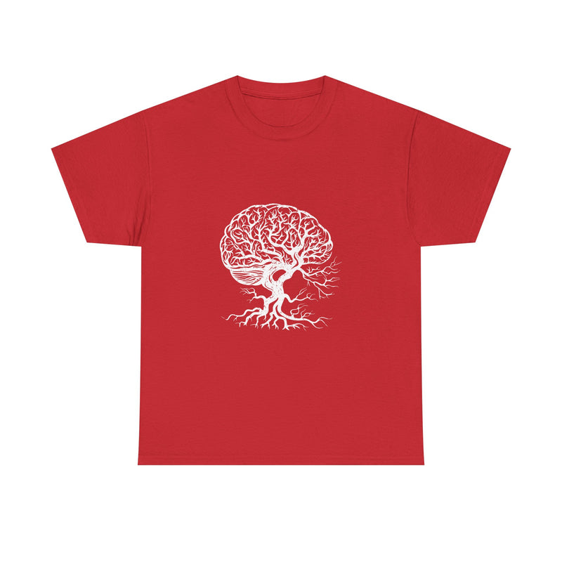 Brain Tree T-Shirt, Mind Tree Art Tee, Geek T-Shirt, Nerd Shirt, Science Nature Shirt, Intelligent Tree Design, Unique Tree Gift Tee