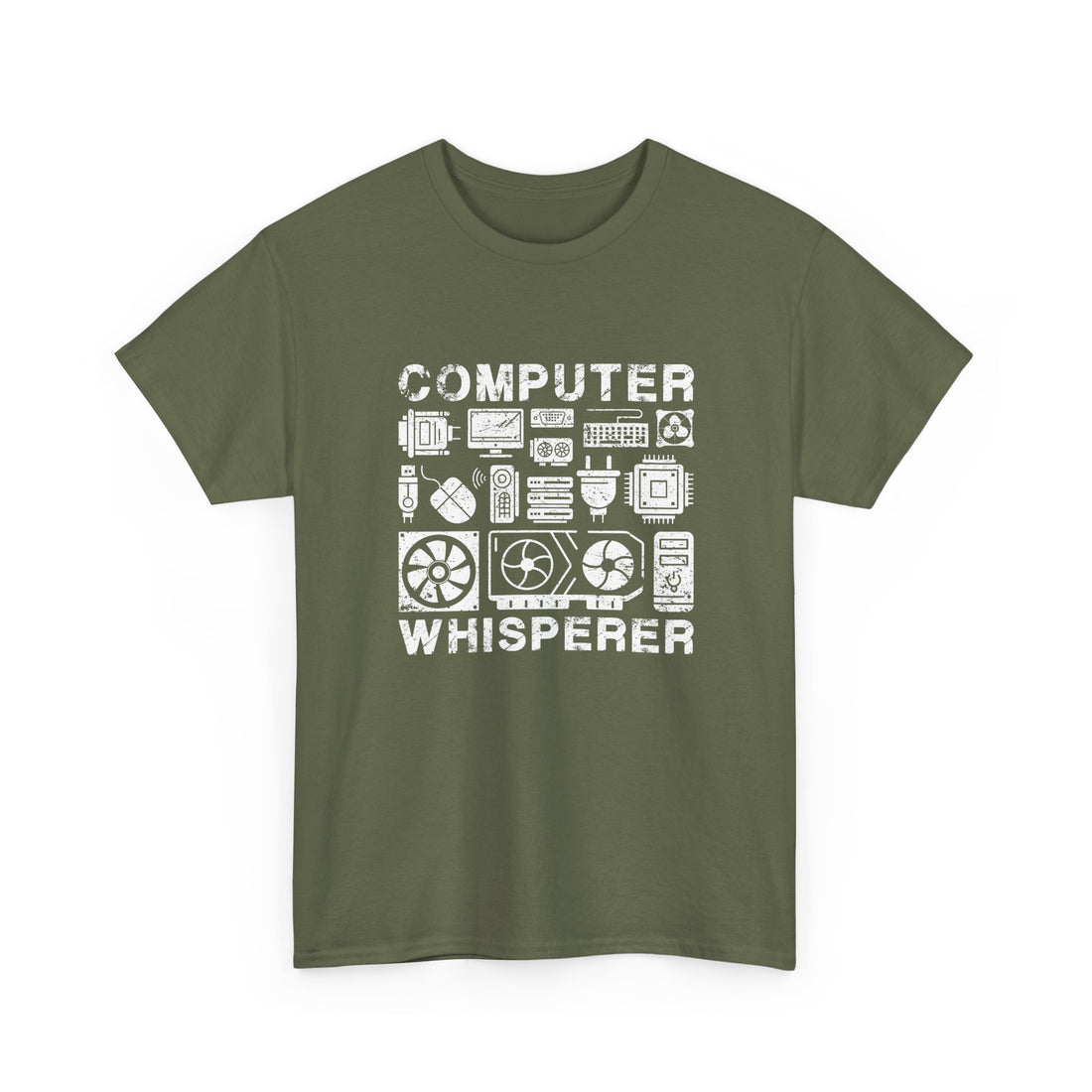 Computer Whisperer - Regular Unisex Crewneck T-Shirt