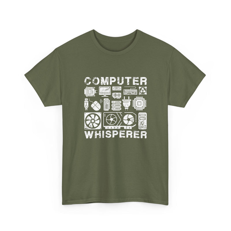 Computer Whisperer - Regular Unisex Crewneck T-Shirt