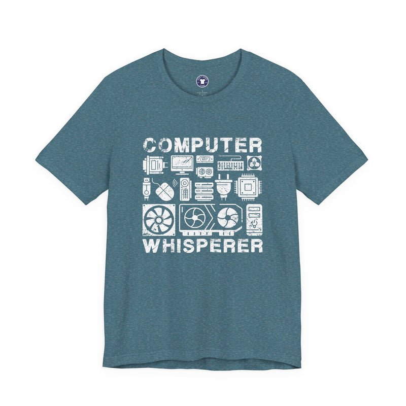 Computer Whisperer - Premium Unisex Crewneck T-Shirt