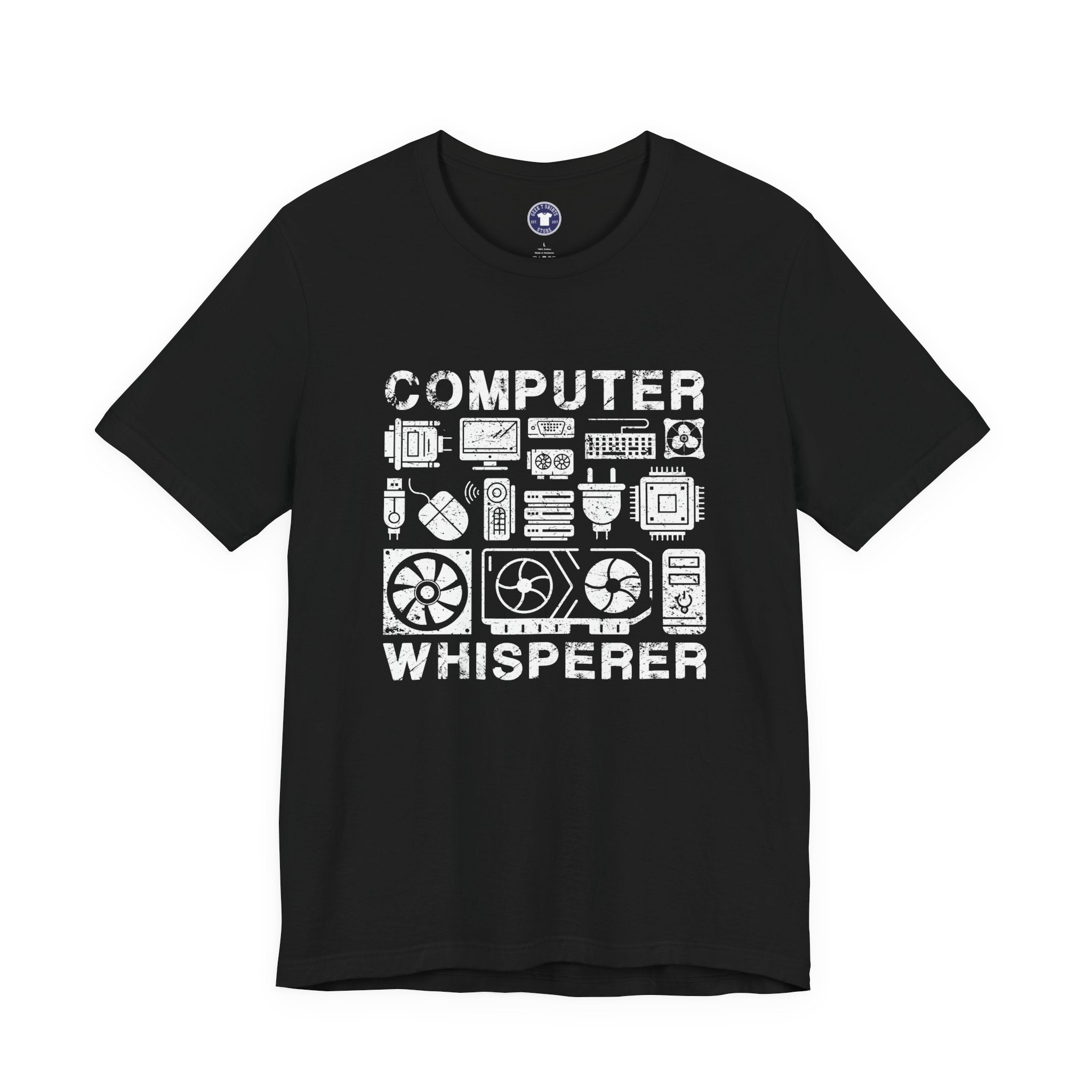 Computer Whisperer - Premium Unisex Crewneck T-Shirt