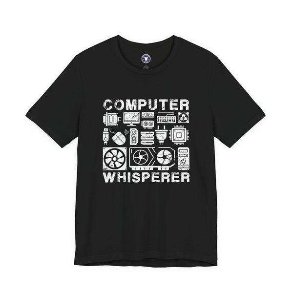 Computer Whisperer - Premium Unisex Crewneck T-Shirt