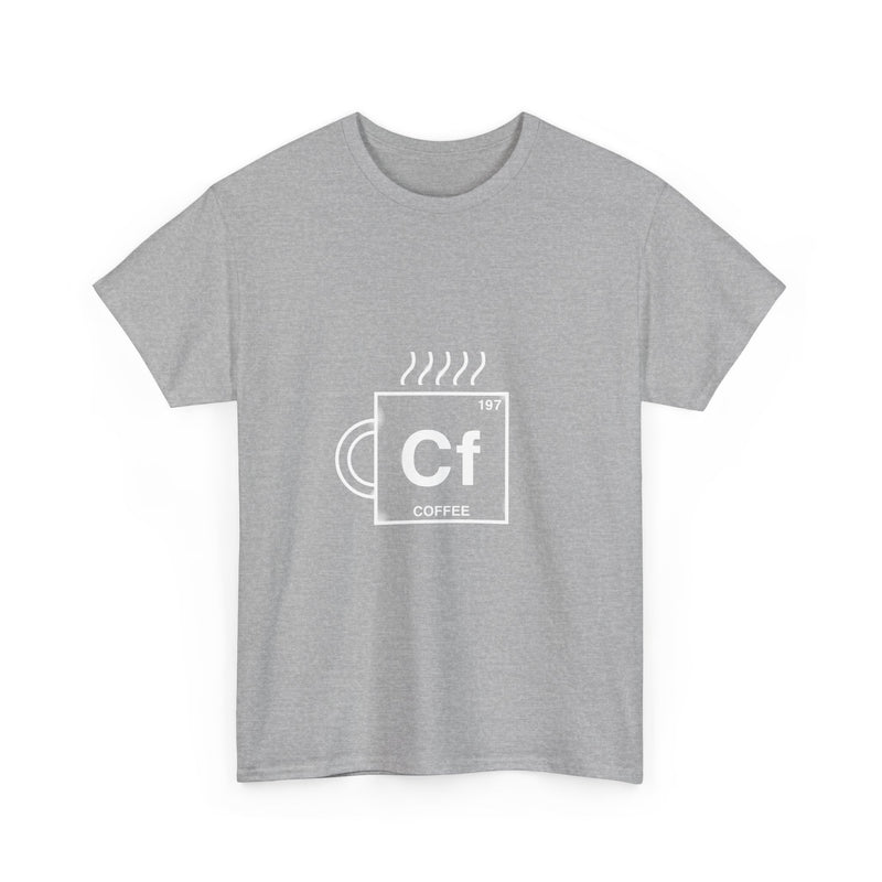 Coffee Chemistry T-Shirt, Geek T-Shirt, Nerd Shirt, Science Mug Tee, Caffeine Lover Gift, Chemical Element Design, Chemistry Humor Shirt