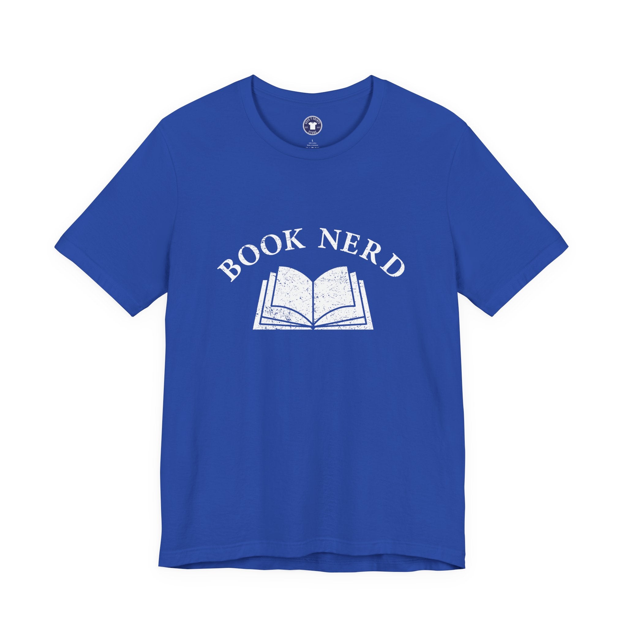 Book Nerd - Premium Unisex Crewneck T-Shirt