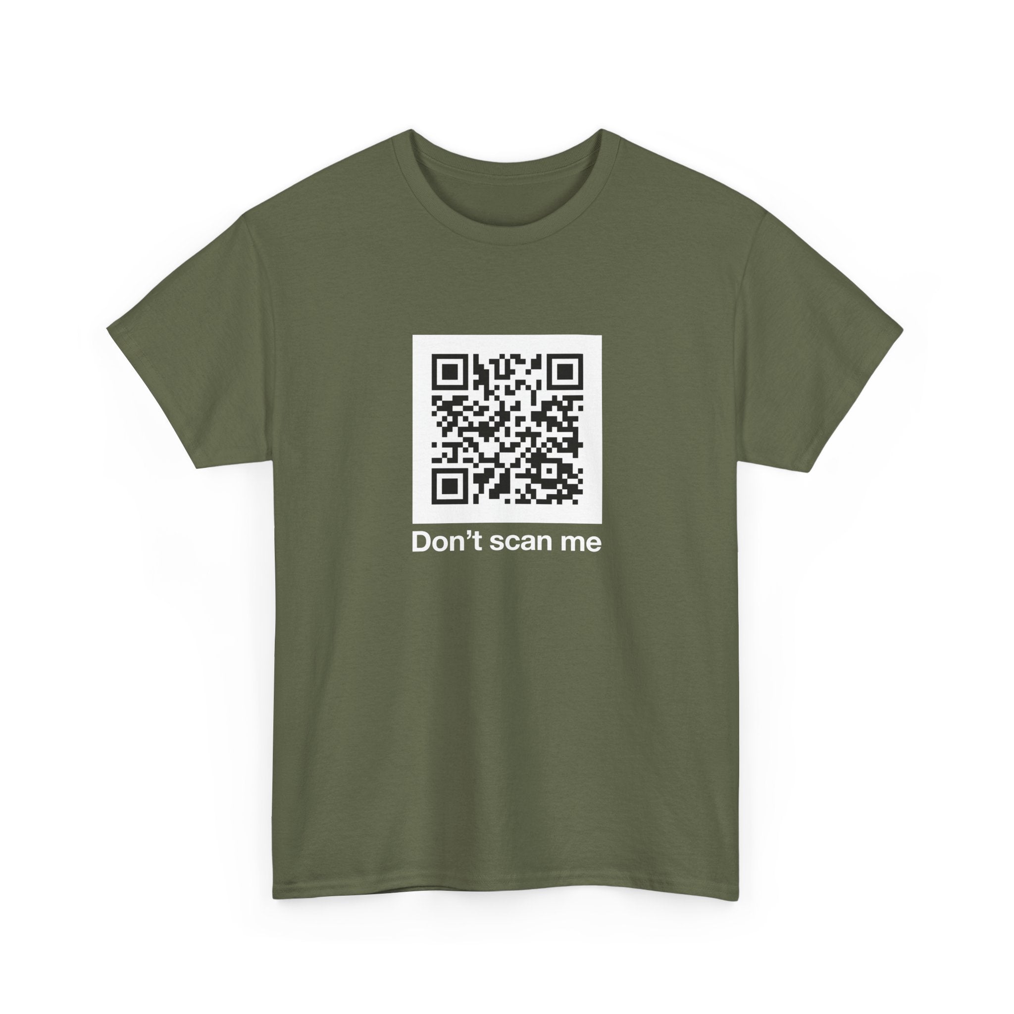Qr Code Prank - Rick Astley - Dont Scan Me -  Unisex Crewneck T-Shirt