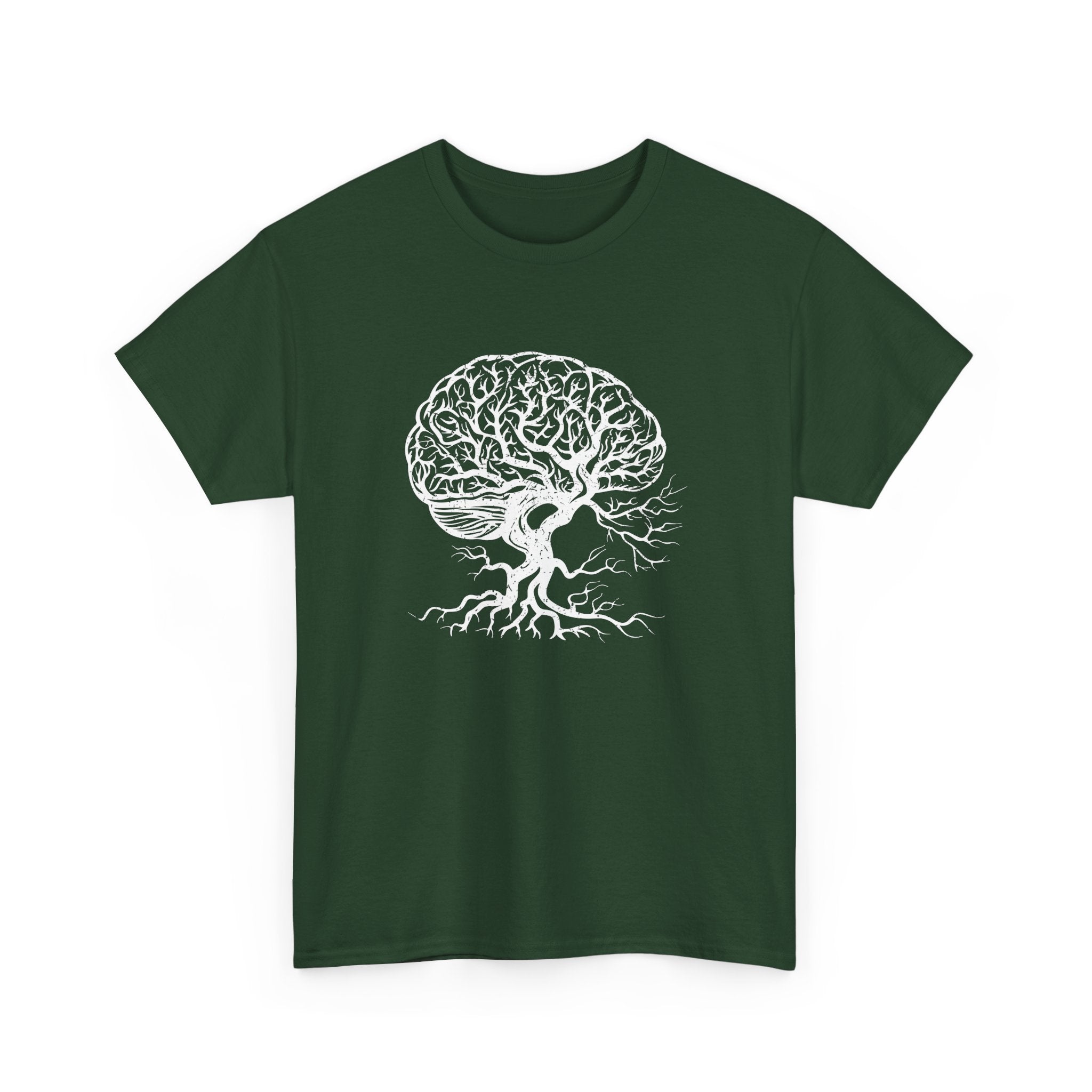 Brain Tree -  Unisex Crewneck T-Shirt
