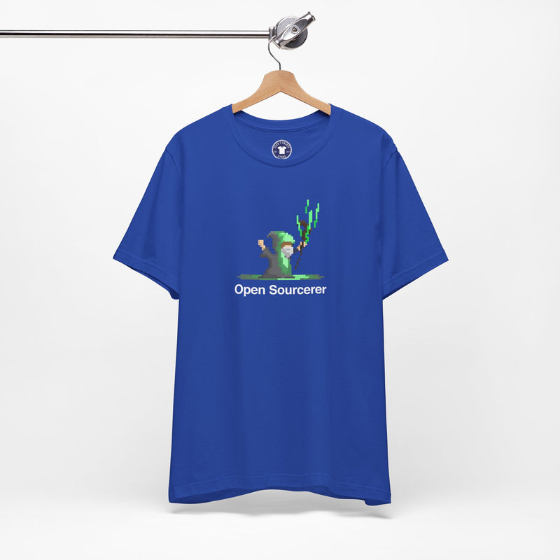 Open Sourcerer - Web Developer - Premium Unisex Crewneck T-Shirt