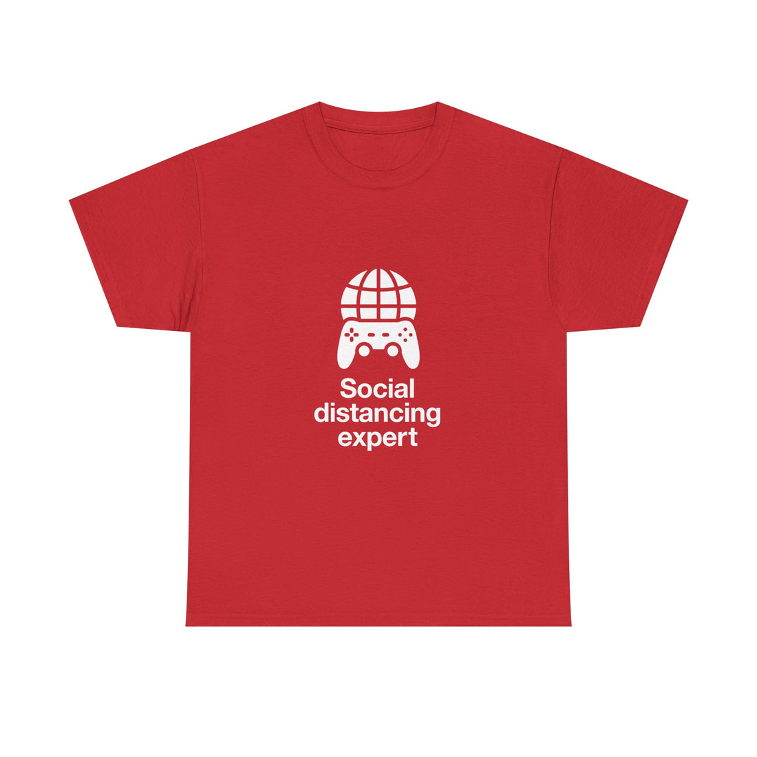 Social Distancing Expert T-Shirt, Gamer Tee, Video Game Controller Shirt, Geek T-Shirt, Nerd Shirt, Social Gamer Gift, Online Gaming Apparel