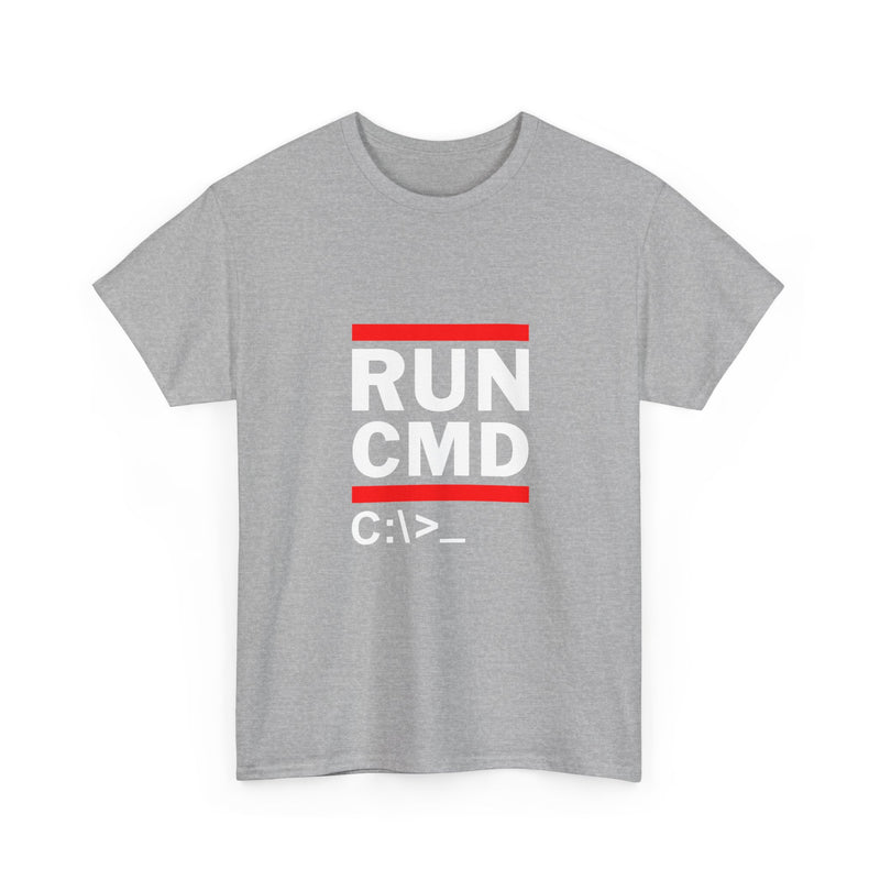 Run CMD T-Shirt, Geek T-Shirt, Nerd Shirt, Tech Humor Tee, Programmer Gift, Coding Tee, IT Humor Shirt, Funny Computer Shirt