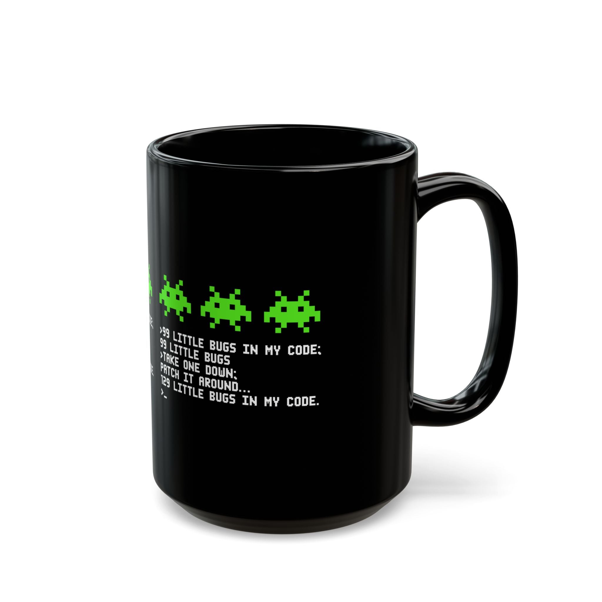Programmer Noun - Black Glossy Mug