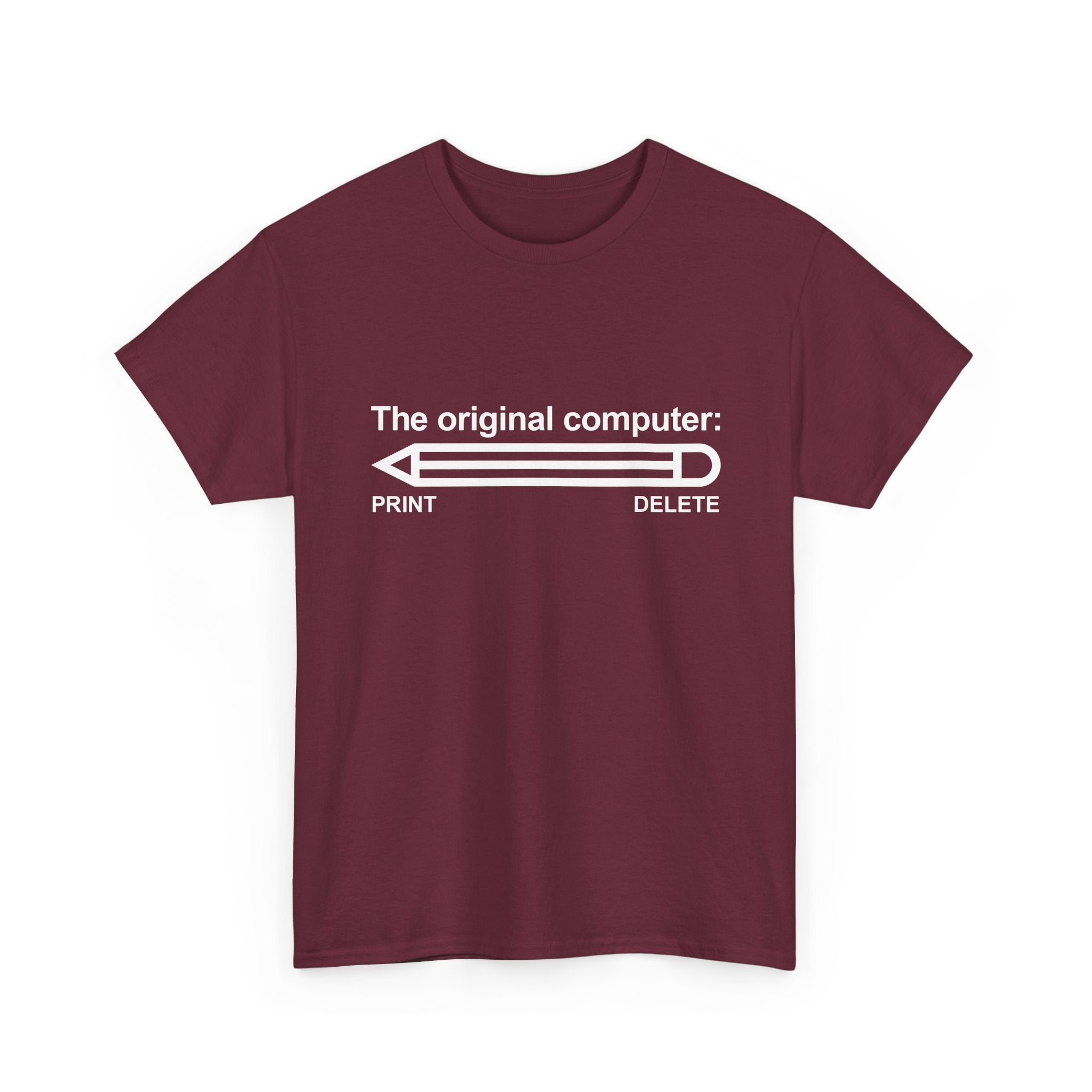 The Original Computer - Nerd Shirt - It Shirt -  Unisex Crewneck T-Shirt