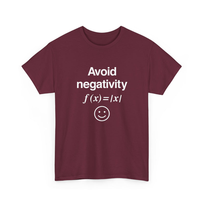 Avoid Negativity - Regular Unisex Crewneck T-Shirt
