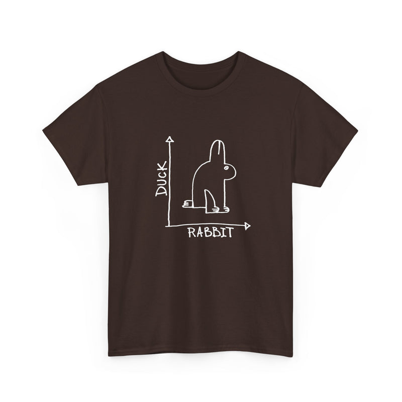 Rabbit-Duck Paradox - Regular Unisex Crewneck T-Shirt