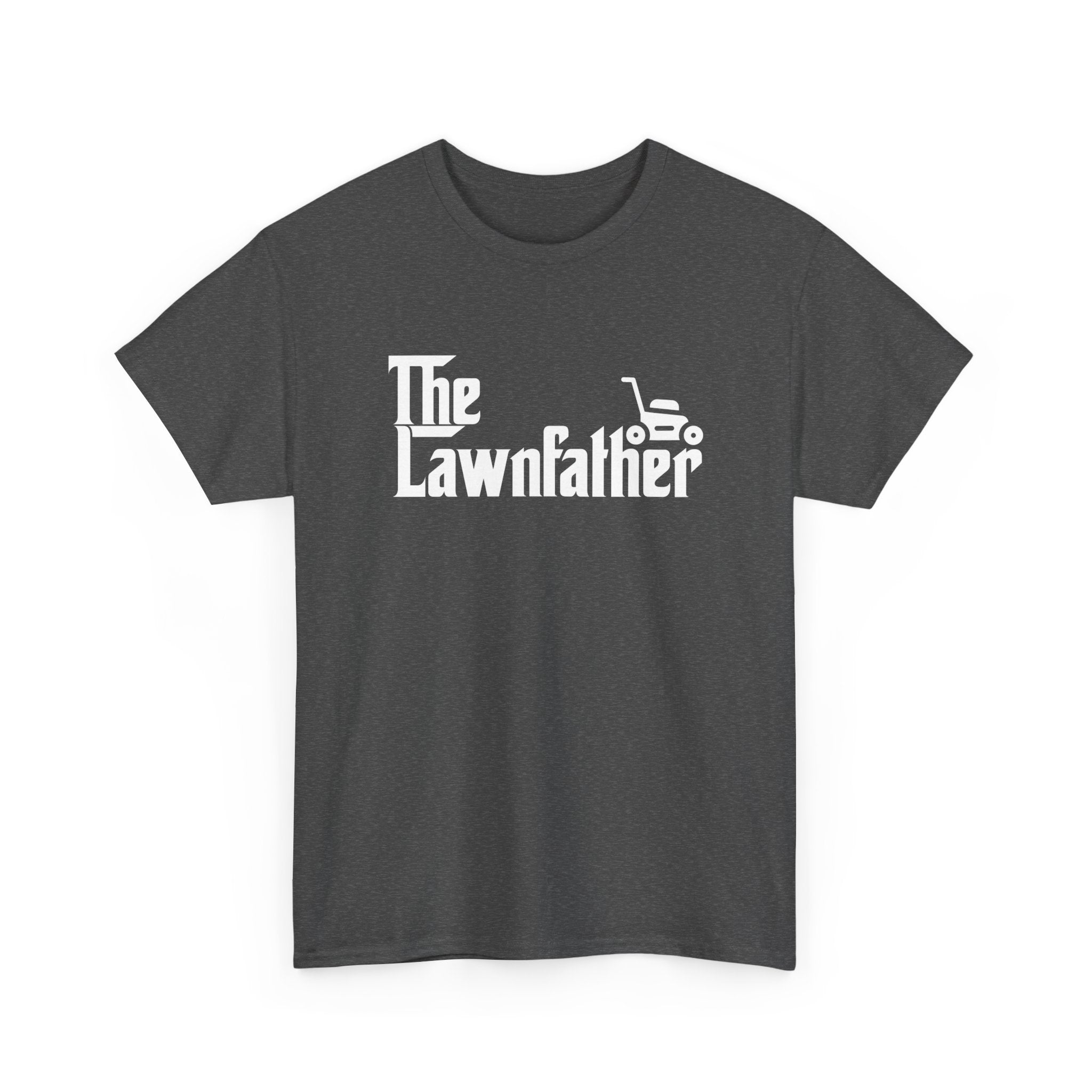Funny Lawn Mowing Shirt The Lawnfather Lawn Mower Dad Gift - Unisex Regular Crewneck T-Shirt