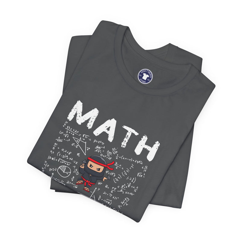 Math Ninja - Math Teacher - Premium Unisex Crewneck T-Shirt