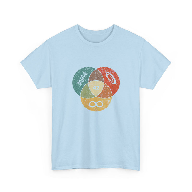 42 Answer To Life The Universe And Everything - Color Version - Regular Unisex Crewneck T-Shirt