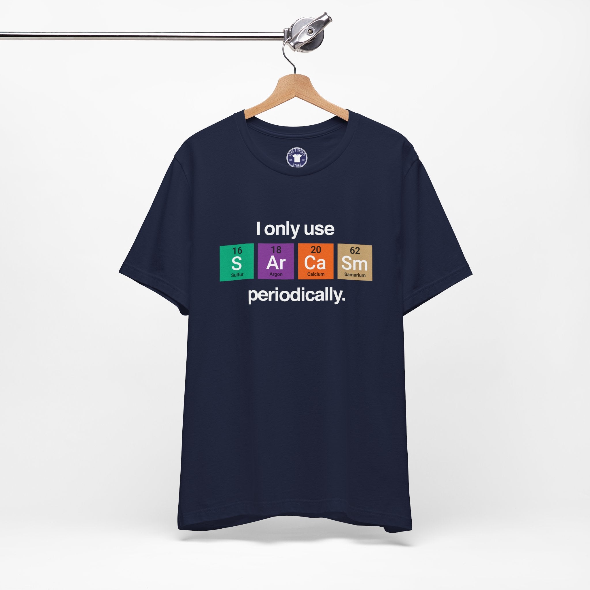 I Only Use Sarcasm Periodically - Premium Unisex Crewneck T-Shirt