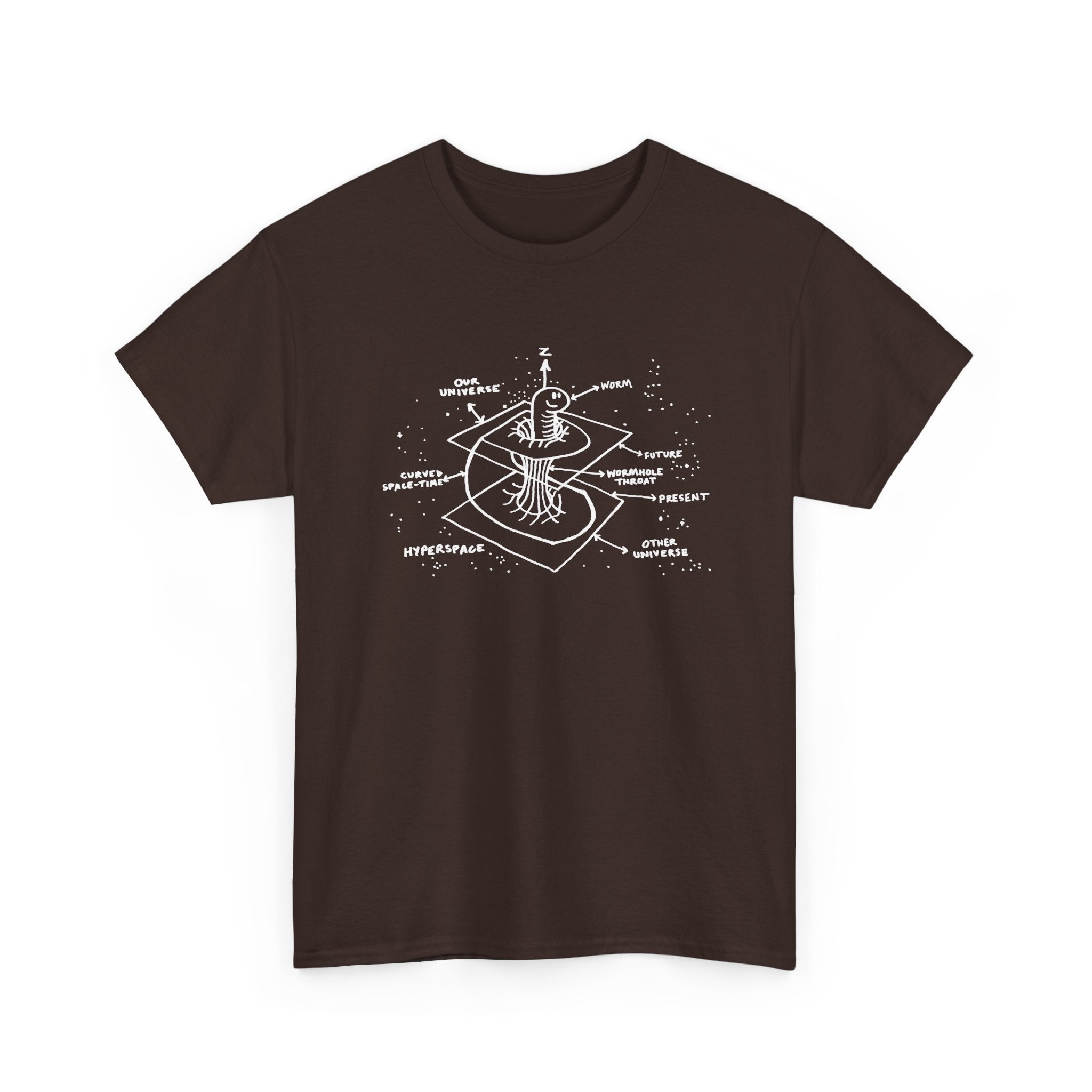 Time Warp Physics Wormhole -  Unisex Crewneck T-Shirt