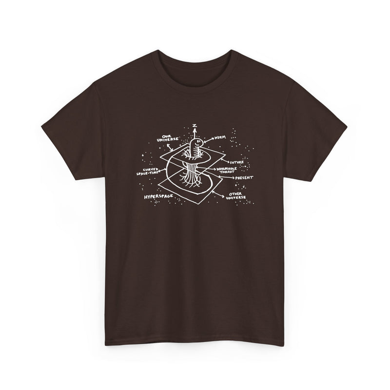 Time Warp Physics Wormhole - Regular Unisex Crewneck T-Shirt