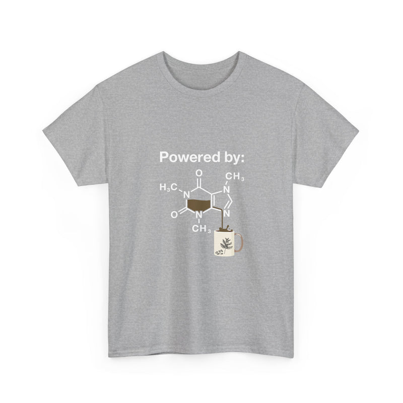 Caffeine Molecule T-Shirt, Coffee Science Tee, Geek T-Shirt, Nerd Shirt, Chemistry Humor Gift, Coffee Lover Present, Science Art Apparel