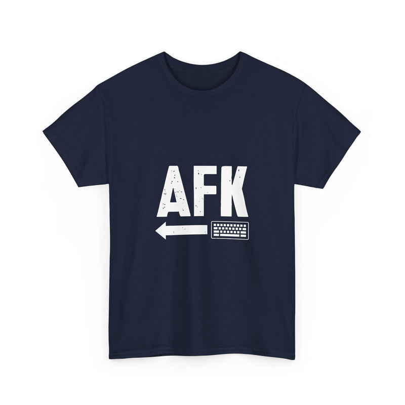 AFK Keyboard T-Shirt, Gamer Tee, Keyboard Lover Gift, Geek T-Shirt, Nerd Shirt, Video Game Apparel, Computer Humor Top, Casual Wear