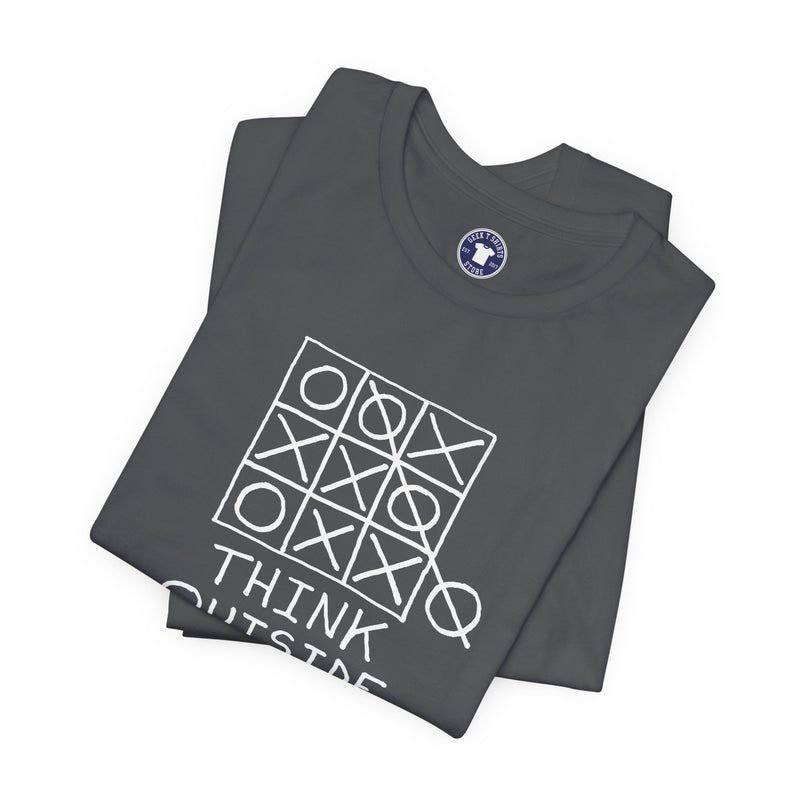 Think Outside The Box - Premium Unisex Crewneck T-Shirt