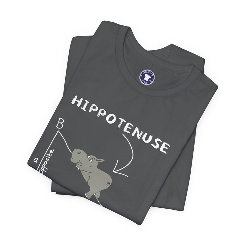 Geometry Hippotenuse Hypotenuse - Premium Unisex Crewneck T-Shirt