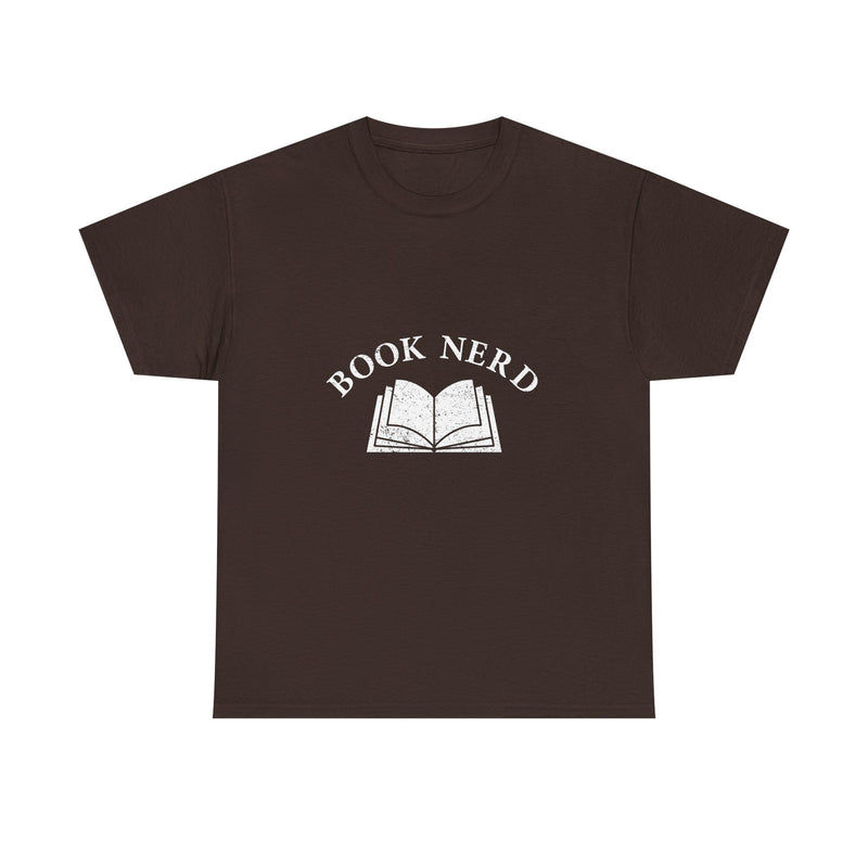 Book Nerd T-Shirt, Geek T-Shirt, Nerd Shirt, Literary Gift Tee, Reading Lover Apparel, Bookworm Present, Unique Reader Shirt, Casual Wear