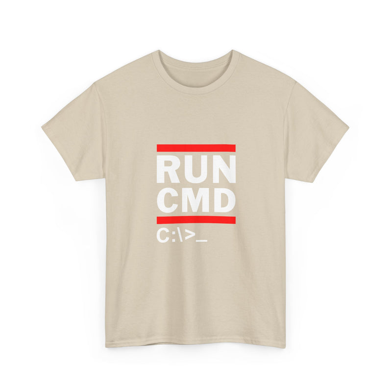 Run CMD T-Shirt, Geek T-Shirt, Nerd Shirt, Tech Humor Tee, Programmer Gift, Coding Tee, IT Humor Shirt, Funny Computer Shirt