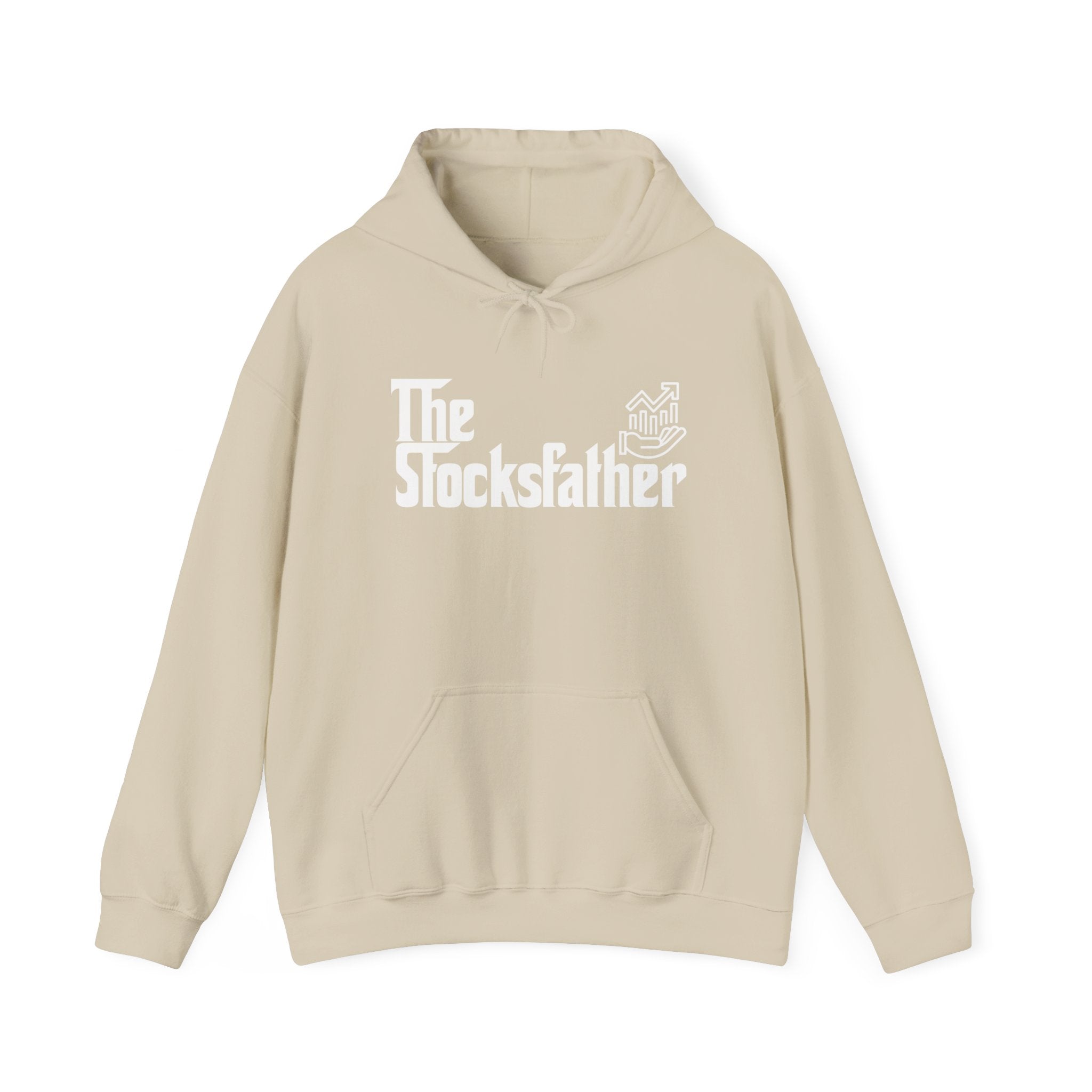 The Stocksfather Hoodie - Stock Market Dad Gift - Unisex Hooded Sweatshirt