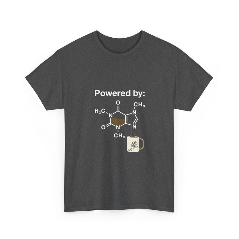 Caffeine Molecule T-Shirt, Coffee Science Tee, Geek T-Shirt, Nerd Shirt, Chemistry Humor Gift, Coffee Lover Present, Science Art Apparel