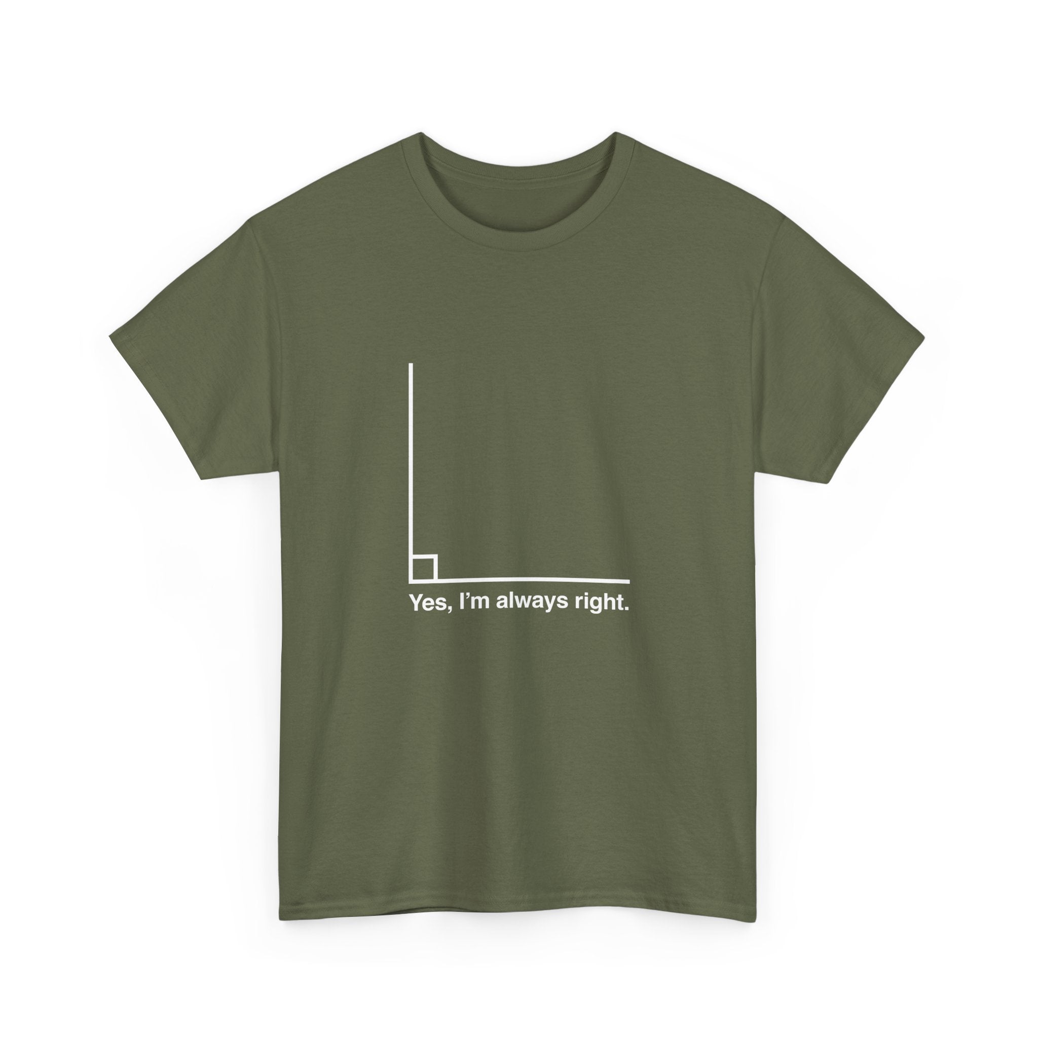Yes I’m Always Right -  Unisex Crewneck T-Shirt