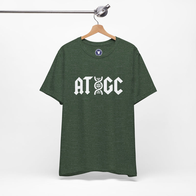 ATGC Dna Molecule - Science Shirt - Dna Shirt - Premium Unisex Crewneck T-Shirt