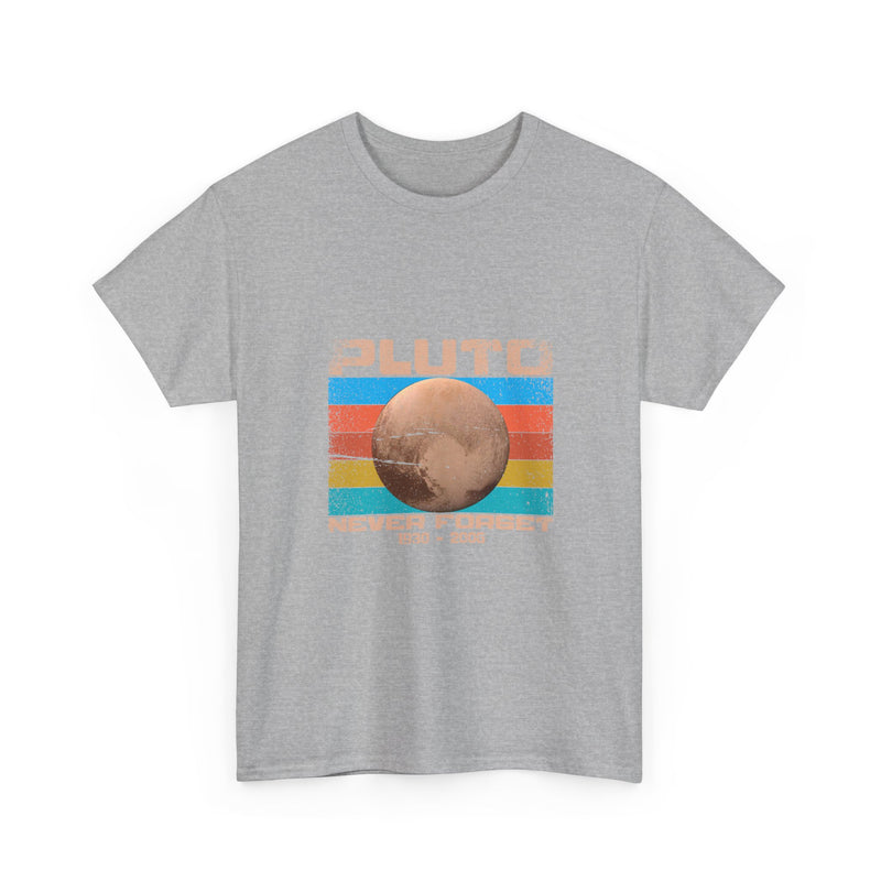 Pluto Never Forget T-Shirt, Retro Vintage Planet Tee, Space Lover Gift, Geek T-Shirt, Nerd Shirt, Astronomy Art Shirt, Solar System Top