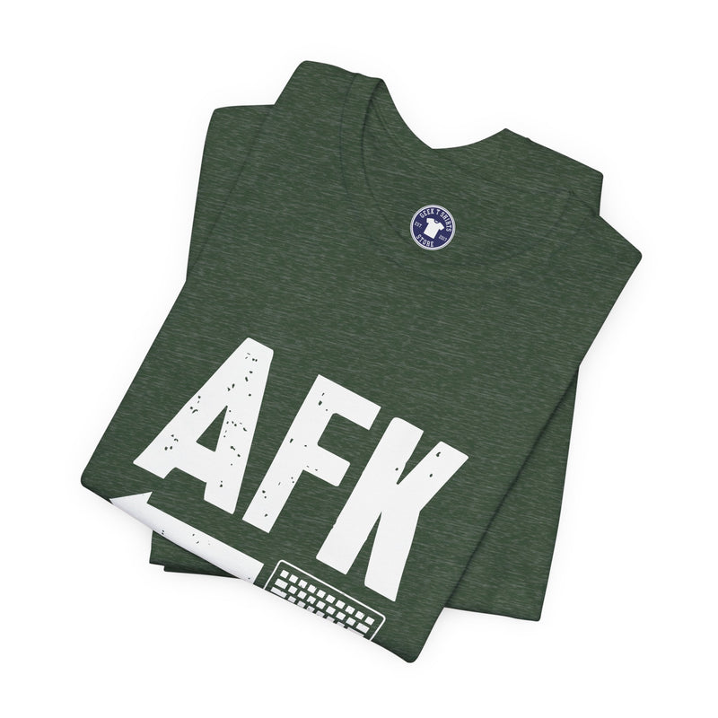 AFK Away From Keyboard - Nerd Shirt - Computer Shirt - Premium Unisex Crewneck T-Shirt