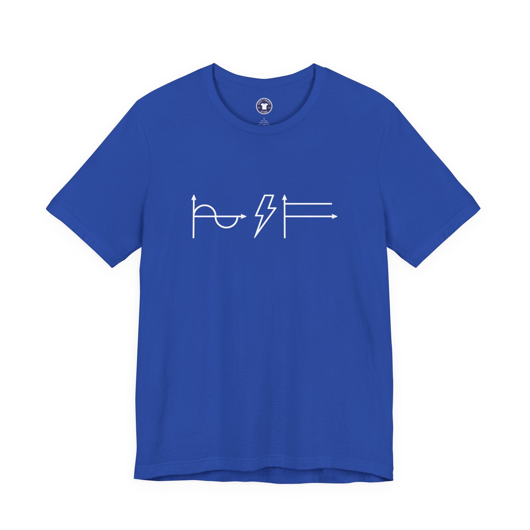 A-C D-C Electrical Engineer Joke - Premium Unisex Crewneck T-Shirt