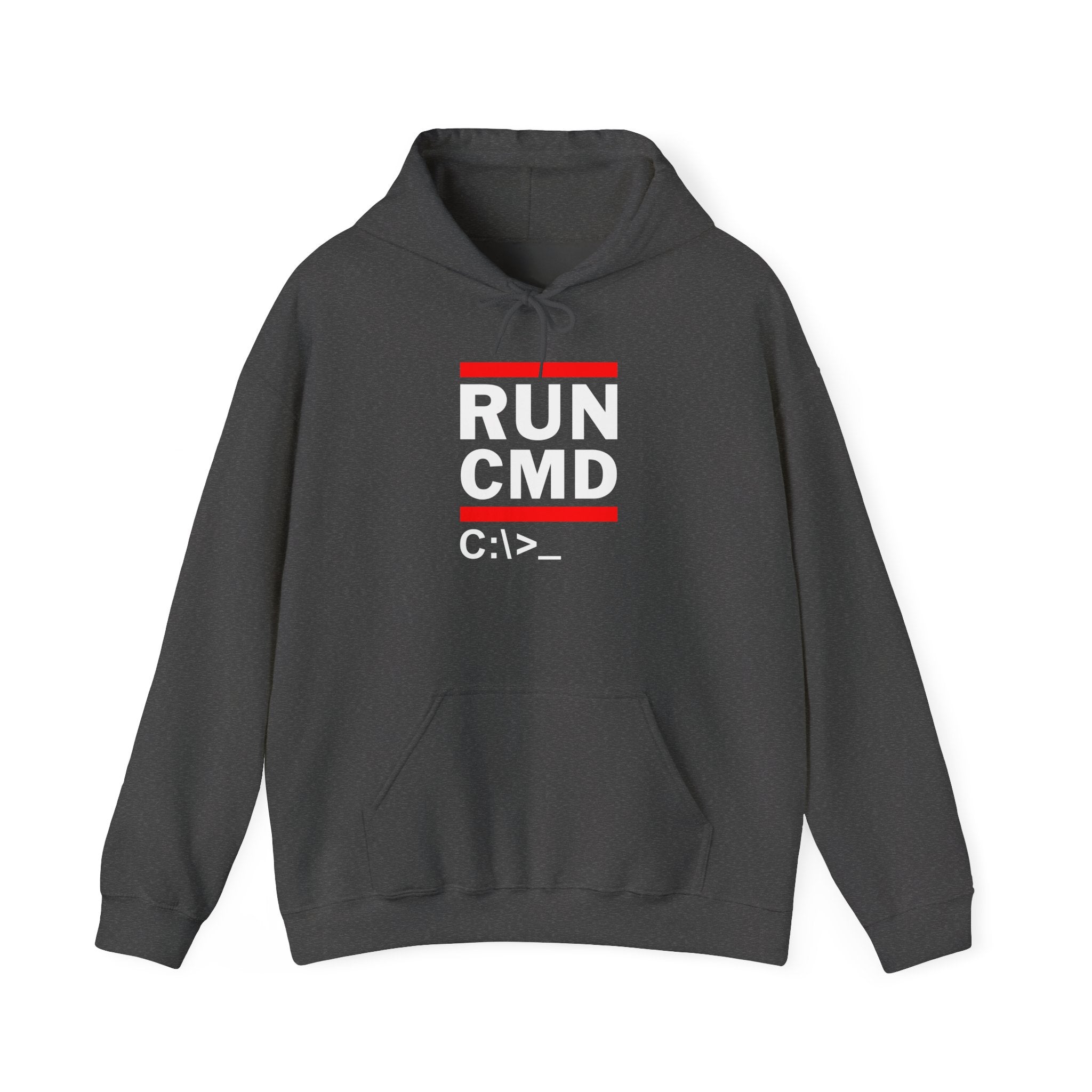 Run Cmd C - IT Hoodie - Funny Coder Hoodie - Ms-Dos - Unisex Hooded Sweatshirt