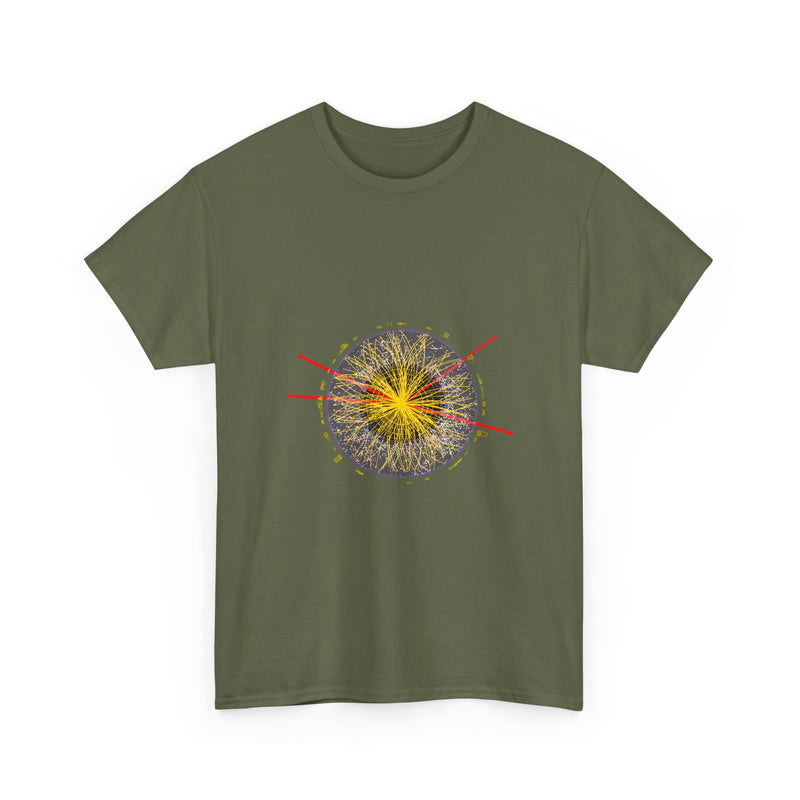 Particle Collision T-shirt, Science Geek T-Shirt, Nerd Shirt, Physics Gift, Quantum Design Tee, Research Lab Shirt, Science Art Apparel